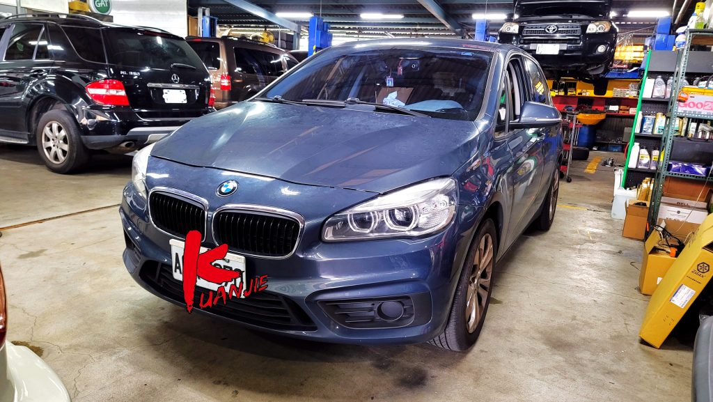 BMW 218D F45 B47引擎 DPF積碳清洗 引擎燈亮 加速無力