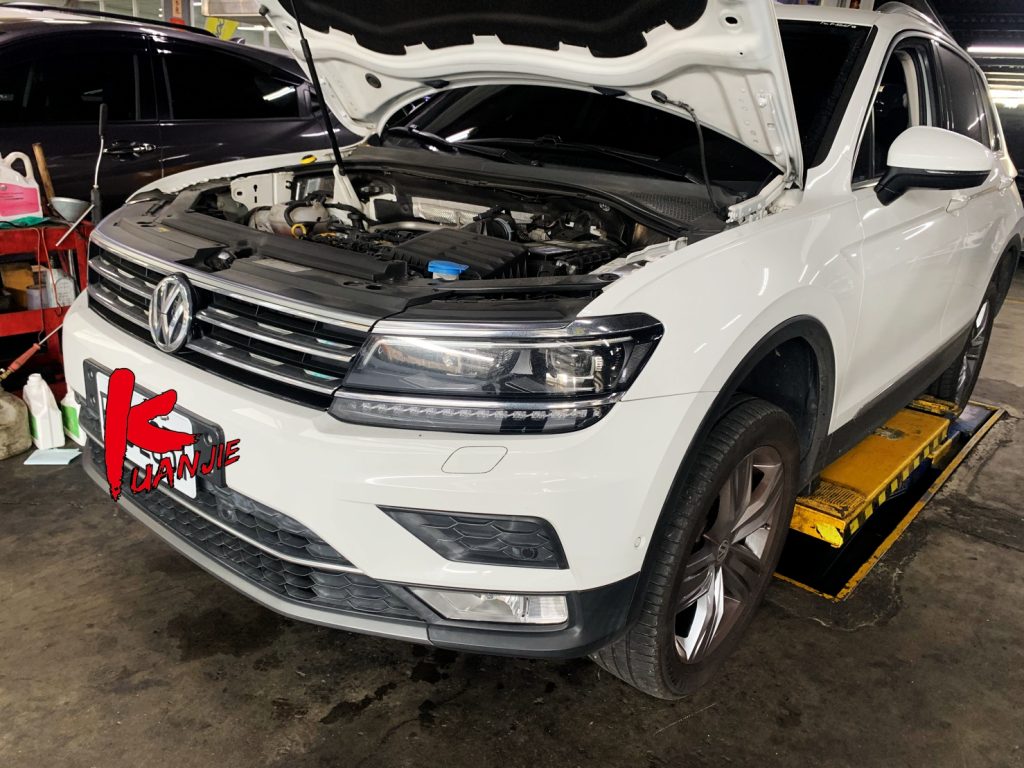 2017 VW TIGUAN 機油更換 空氣心冷氣心 GAT化學品保養