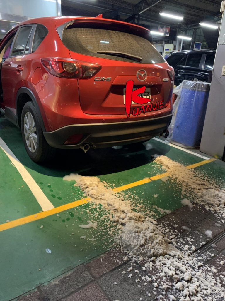 MAZDA CX-5 DPF阻塞積碳清洗 引擎燈亮 加速無力黑煙