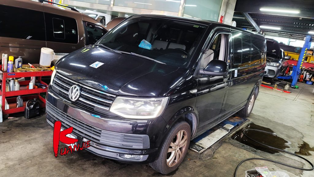 VW T6 DPF阻塞積碳清洗 引擎燈亮 加速無力冒黑煙