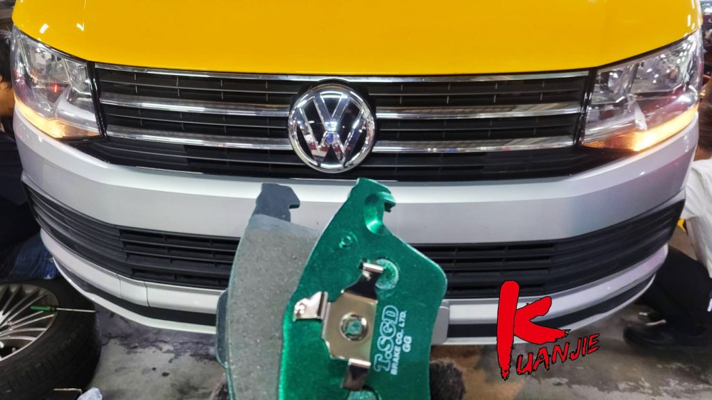 VW T6 單活塞前剎車陶瓷來令片