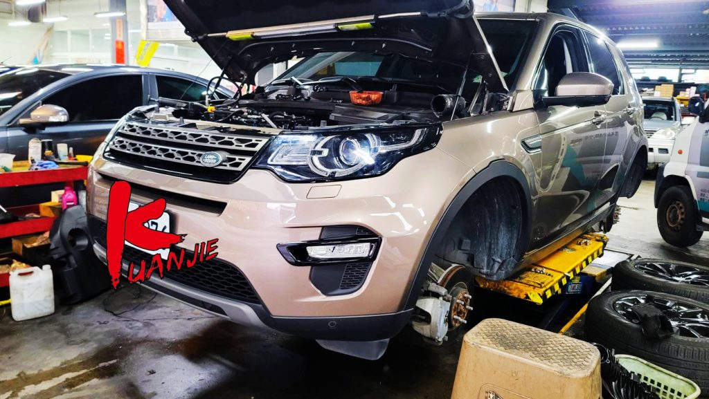 LAND ROVER DISCOVERY SPORT 柴油2.0 引擎燈亮 加速無力 dpf erg 進氣岐管 積碳清洗