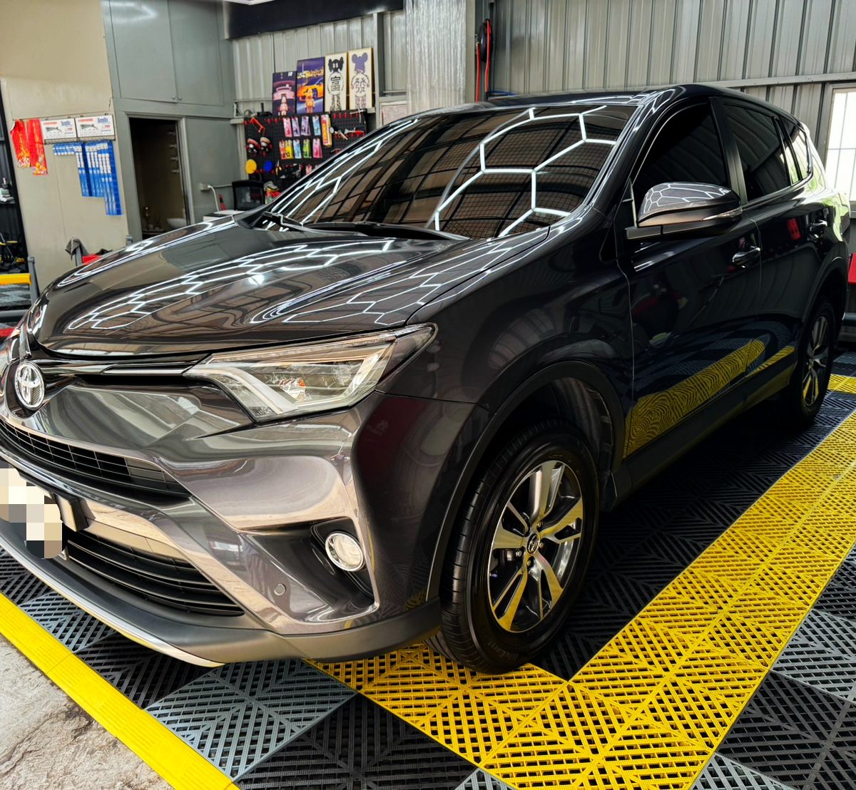 201801 TOYOTA RAV4 1987CC LED型 汽油 灰色 超低里程代步車