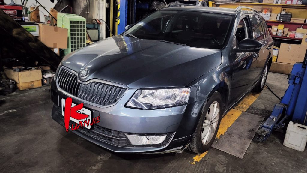 SKODA OCTAVIA 機油 GAT保養套組 油泥清洗 輪速燈亮 電瓶更換