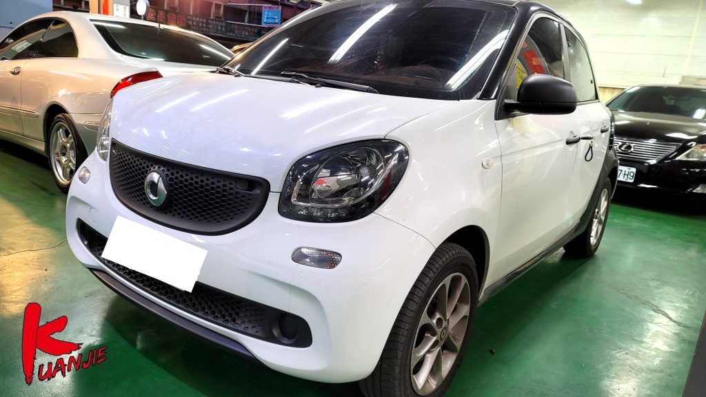 BENZ SMART W453 鑰匙鎖頭故障拔不出來 鑰匙卡死無法熄火 鑰匙鎖頭維修