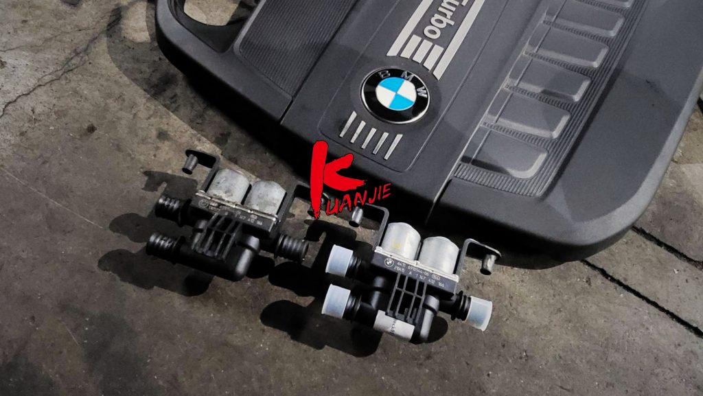 BMW X5 F15沒冷氣 出風口出熱風 熱水閥更換