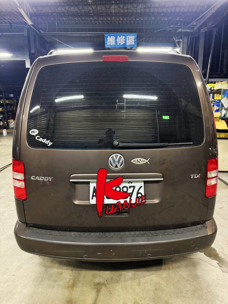 VW CADDY 內門板把手黏黏處理