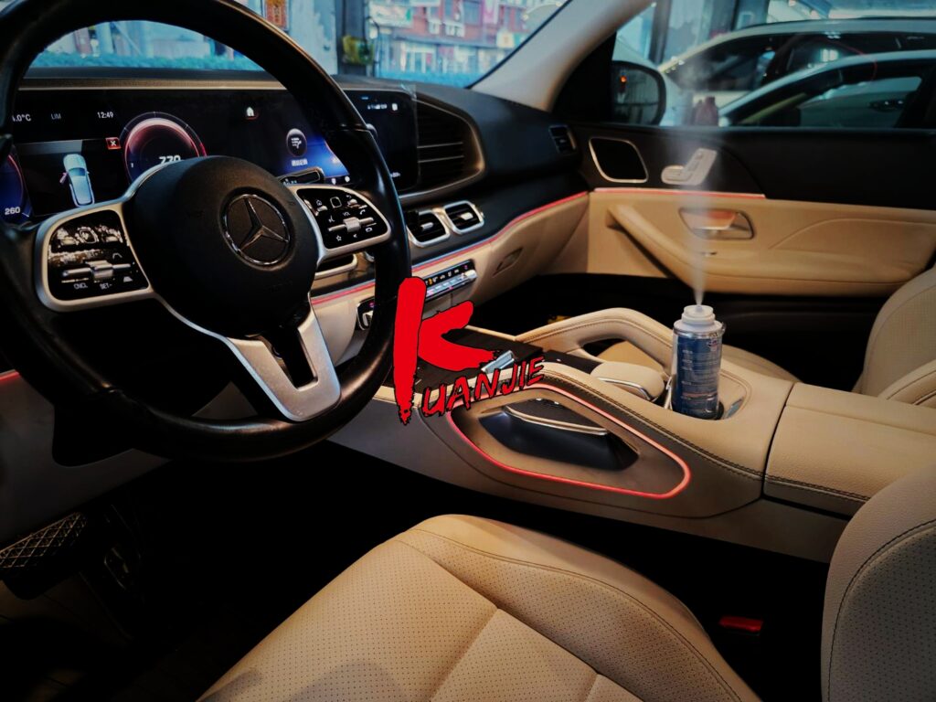 BENZ W167 GLE300D 定期保養機油空氣冷氣濾芯更換 GAT化學品 尿素添加OM654