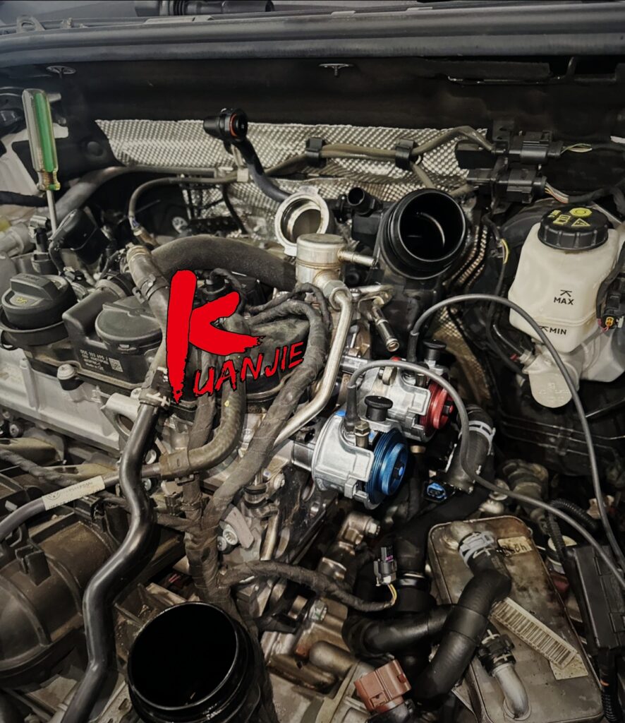 2018年 audi a3 DADA 1.5汽油正時皮帶架設電子特工更換