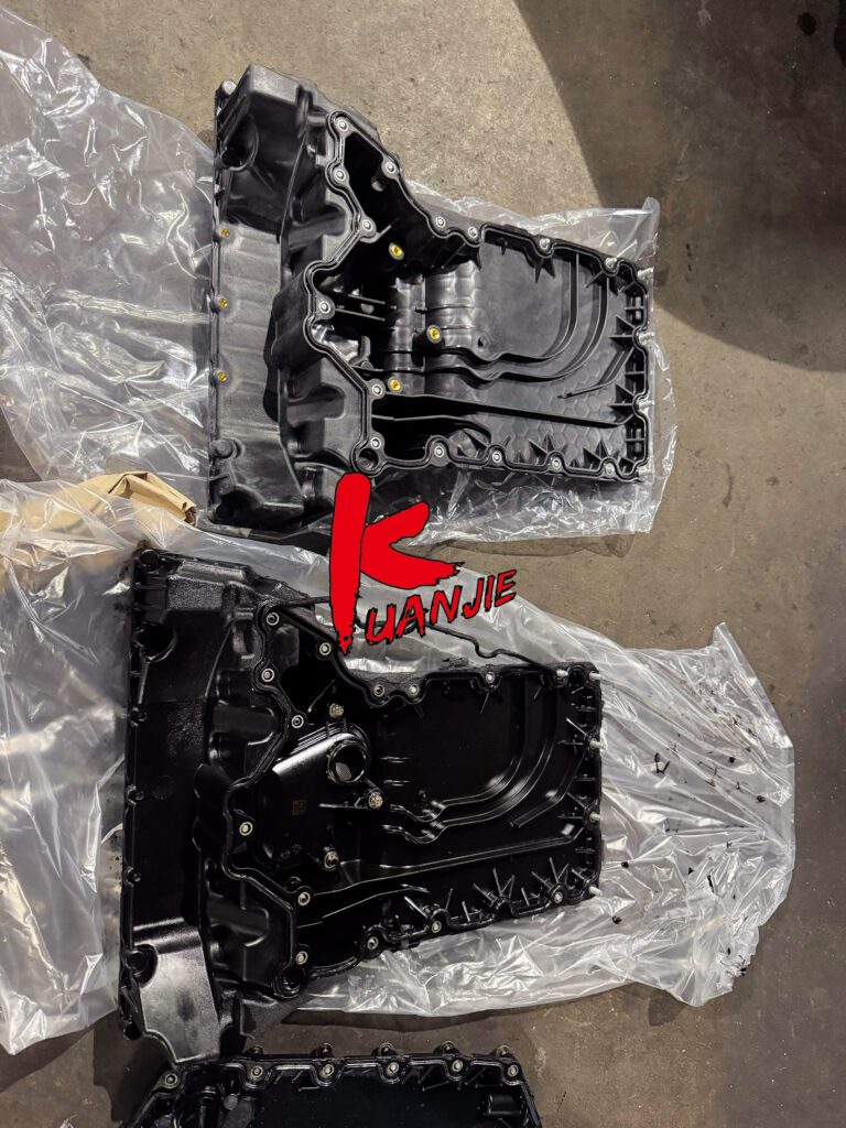 BENZ W213 E220D OM654 引擎漏油處理 塑鋼機油油底殼中層下層更換