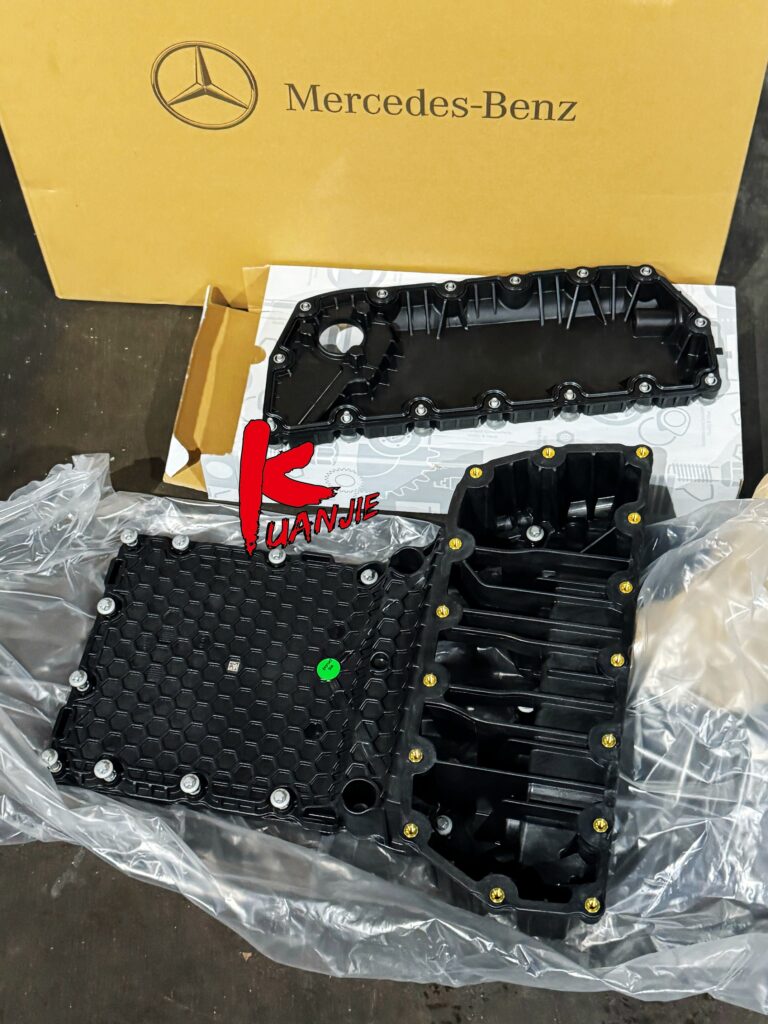 BENZ W213 E220D OM654 引擎漏油處理 塑鋼機油油底殼中層下層更換
