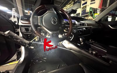 2012 LEXUS GS250 電動方向盤無法前後伸縮不能上下移動