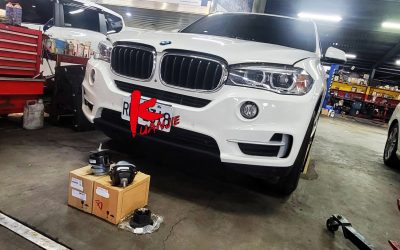 2017年BMW X5 F15 柴油B47怠速抖動車輛怪異聲音 引擎腳變速箱腳更換