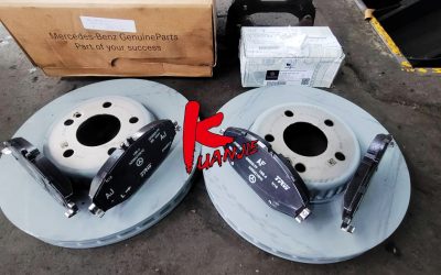 BENZ GLC200 M274 X254 剎車燈亮 正廠剎車皮來令片 正廠剎車盤 剎車油更換