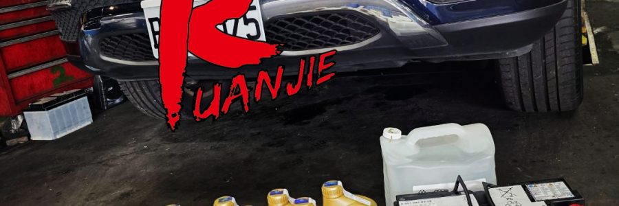 BENZ W167 GLE300D 定期保養機油空氣冷氣濾芯更換 GAT化學品 尿素添加OM654