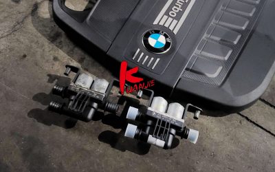 BMW X5 F15沒冷氣 出風口出熱風 熱水閥更換