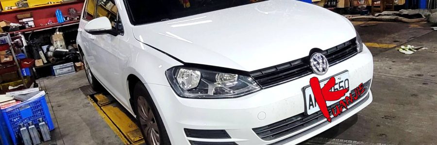 GOLF 1.6TDI 引擎抖動 行駛異音 引擎腳更換CLHA