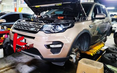 LAND ROVER DISCOVERY SPORT 柴油2.0 引擎燈亮 加速無力 dpf erg 進氣岐管 積碳清洗